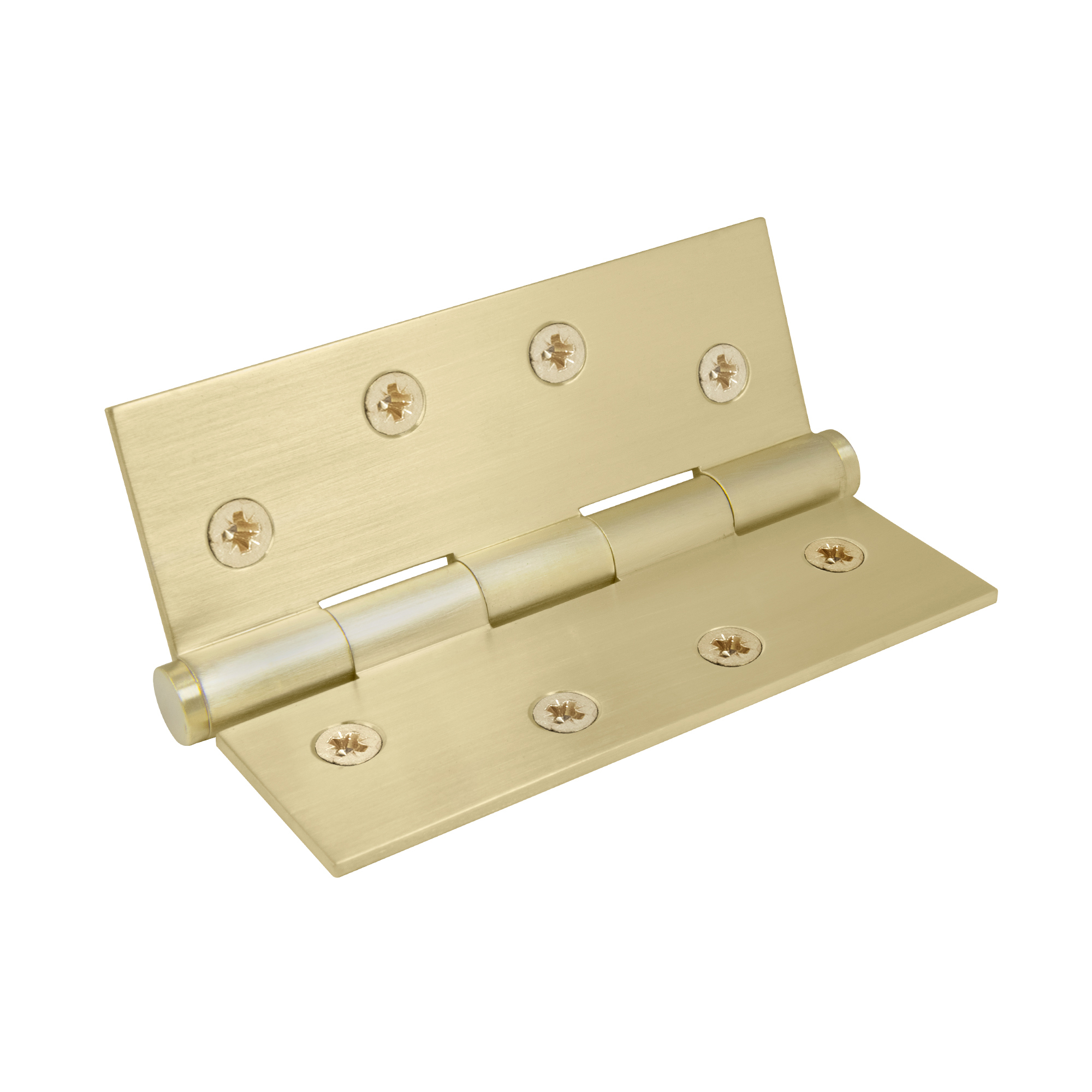Brass Hinge Loose Pin Flat Tip 100mm x 75mm