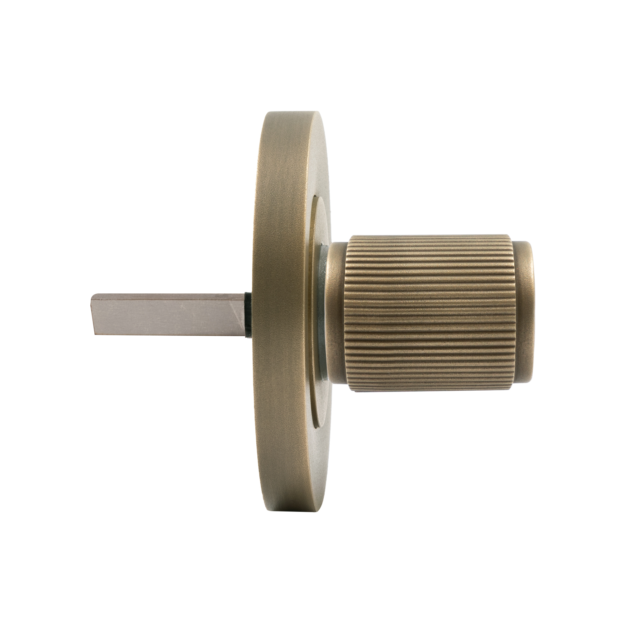 NIDO - Turn Only on Rose with Tailbar - Linear Knurl