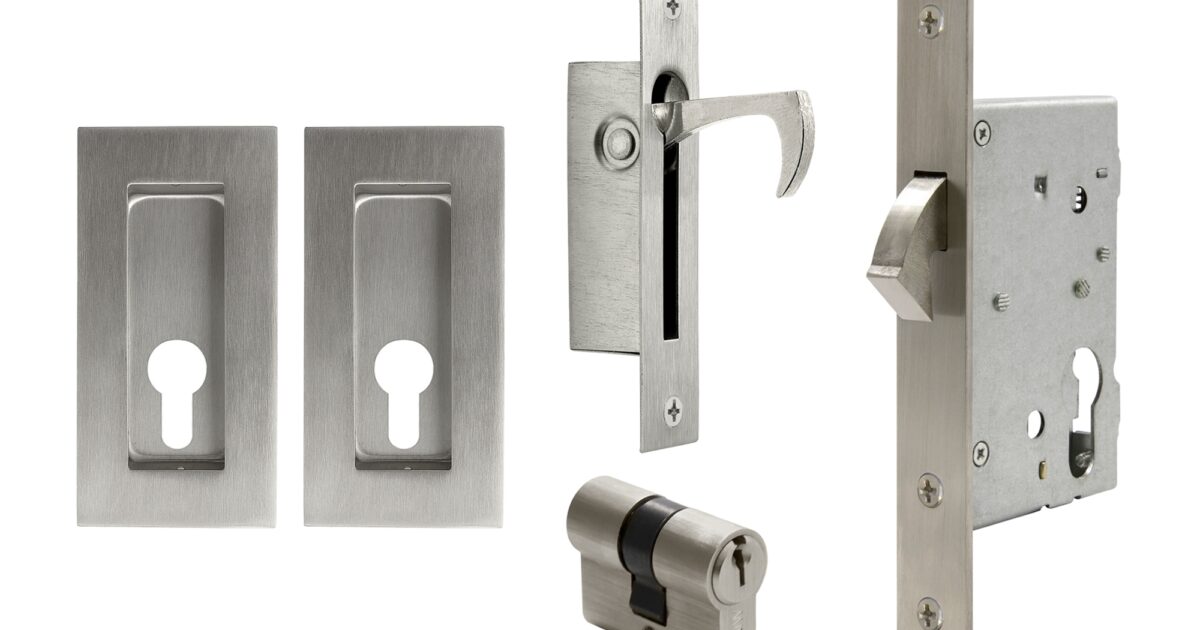 Sliding Door Lock Kit Square… | Windsor Architectural Hardware